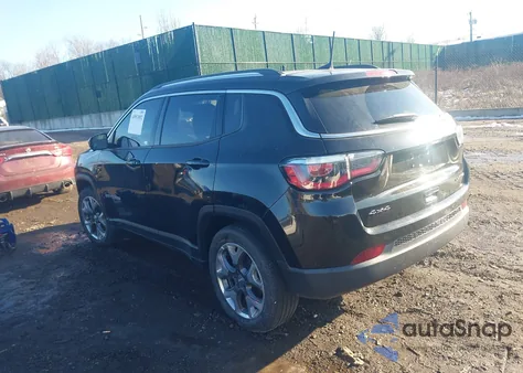 2020 Jeep Compass Limited 4X4 z USA, uszkodzony, nr VIN 3C4NJDCB3LT244661